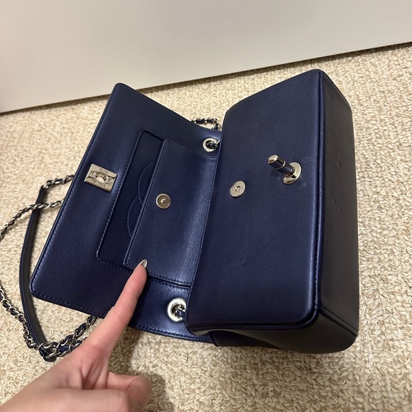 Chanel Classic Mademoiselle Chevron Crossbody Flap Bag - Picture 3 of 10